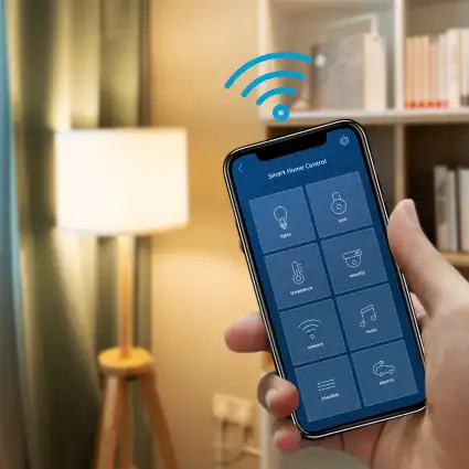 lighting control in app